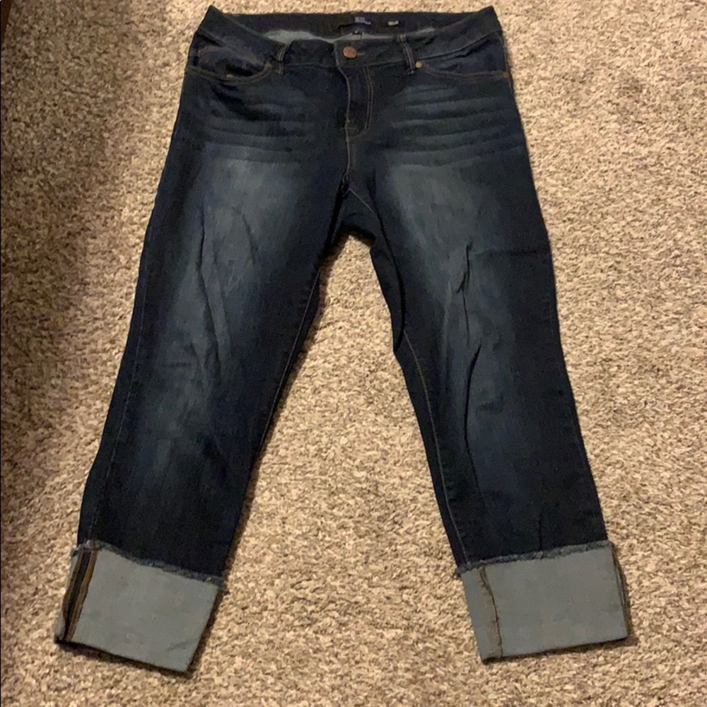 Cropped Jeans